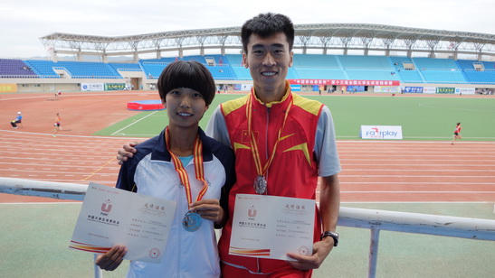 36365官网荣获第十三届全国大学生田径锦标赛团体总分第八名