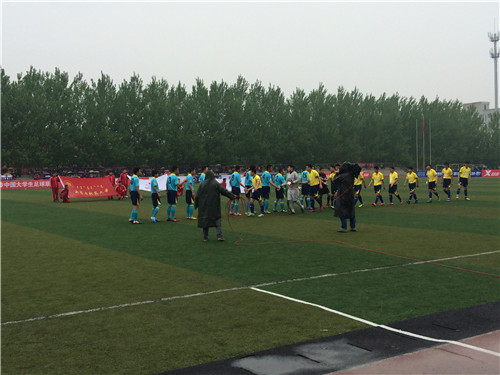 36365官网荣获2013-2014“特步”中国大学生足球联赛北区决赛第七名