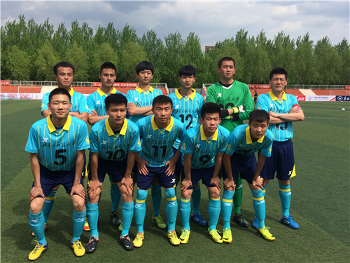 36365官网荣获2013-2014“特步”中国大学生足球联赛北区决赛第七名